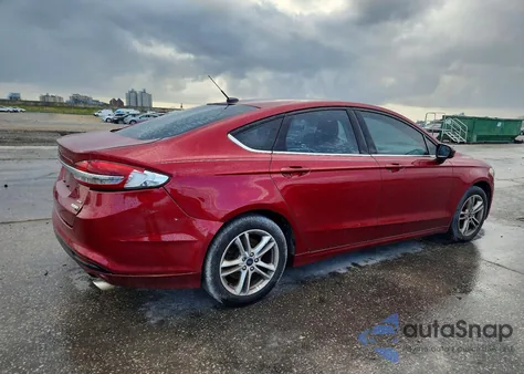 2018 Ford Fusion Se из США, поврежденный, VIN 3FA6P0HD0JR238418